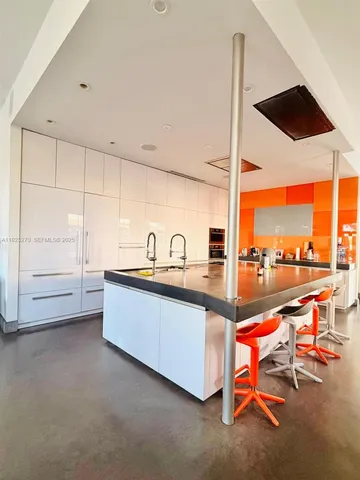 a very nice looking room with a large window