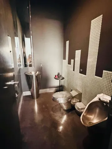 a close view of dining table