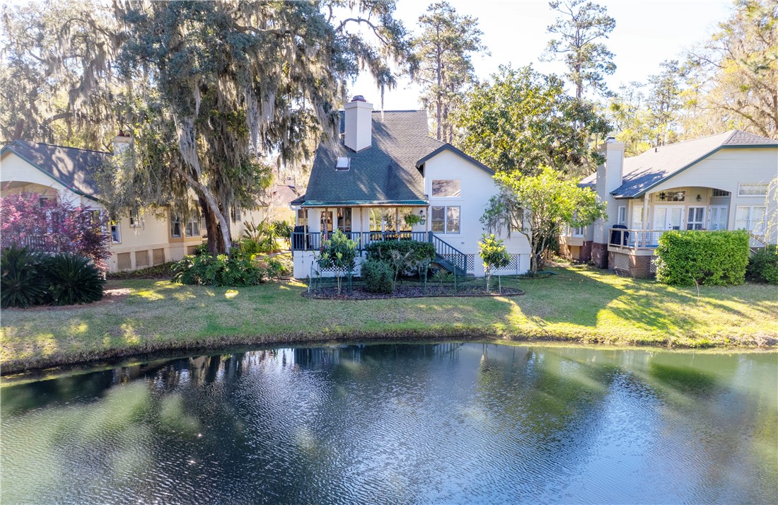 403 Indigo St. Simons Island, GA 31522 - Photo 5 of 38 View from pond.