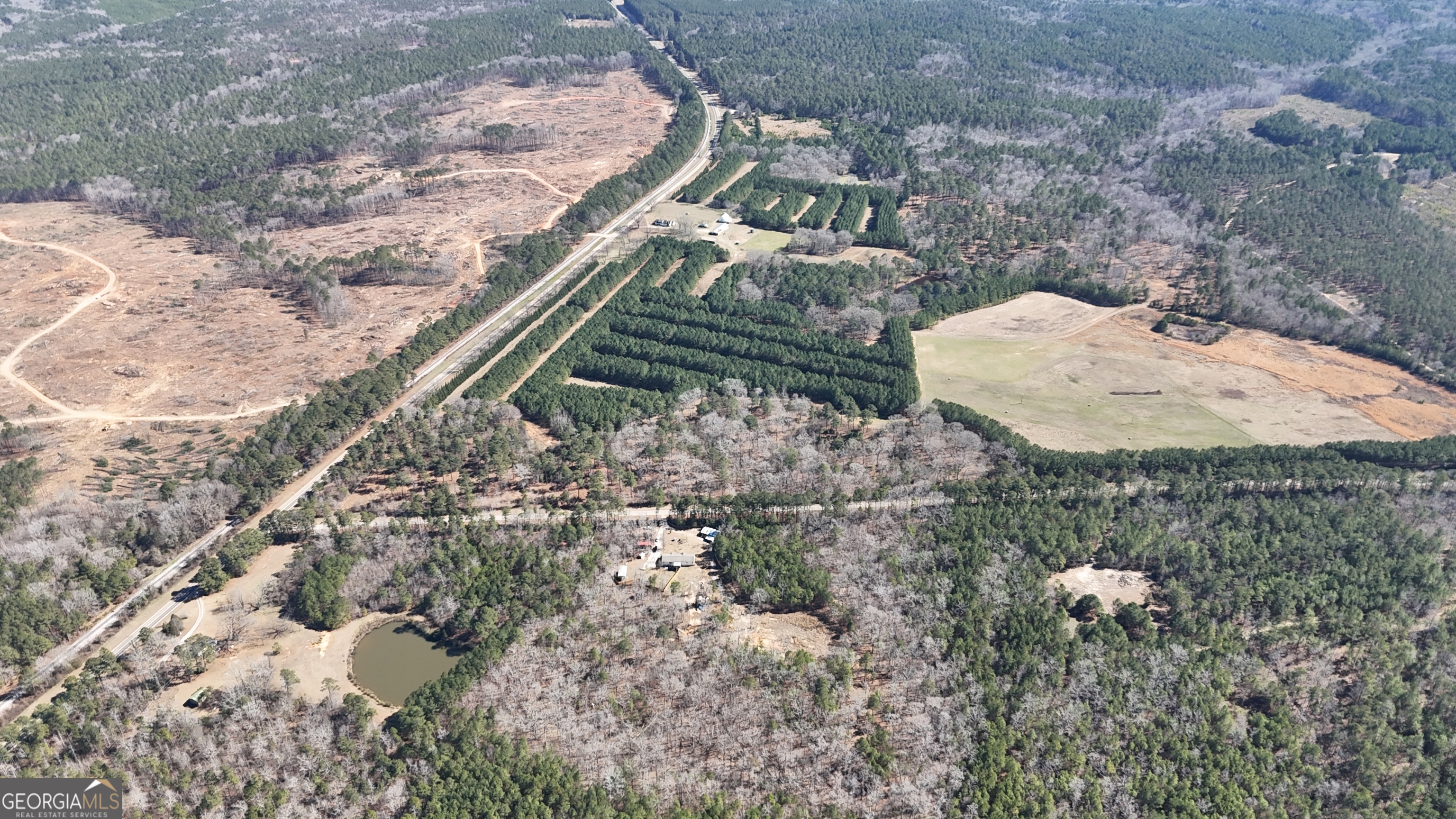 195 Margarets Grove Road Crawfordville, GA 30631 - Photo 30 of 34 a view of a backyard