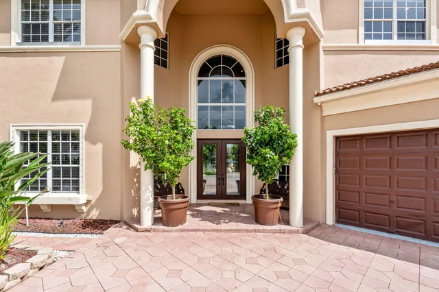 a house with a outdoor space