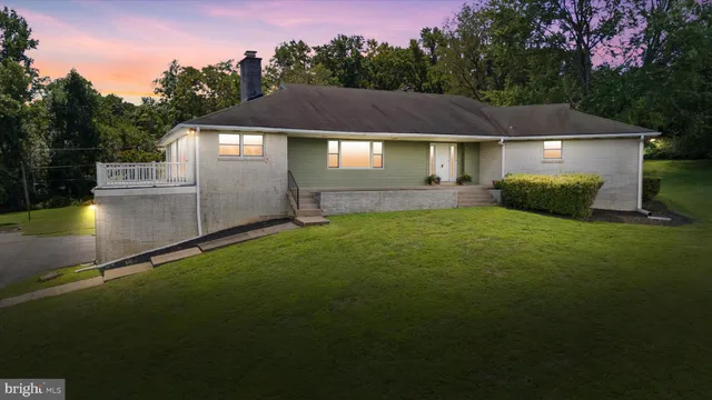 a aerial view of a house