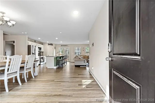 a backyard of a house