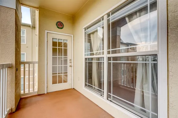 a view of front door