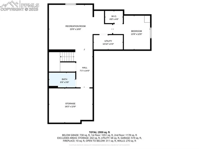 a picture of a floor plan