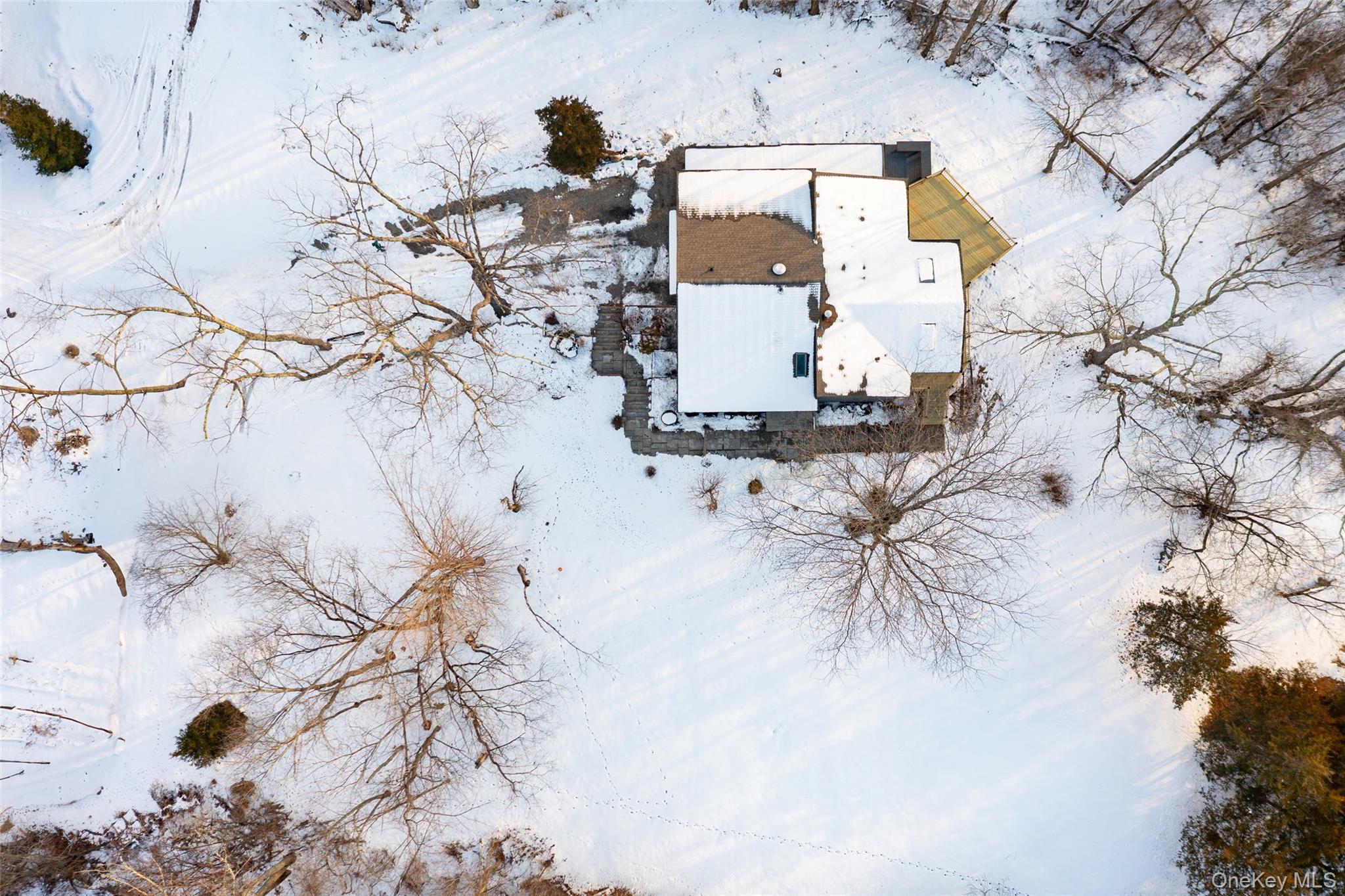 261 Freedom Road Pleasant Valley, NY 12569 - Photo 48 of 50 View of snowy aerial view