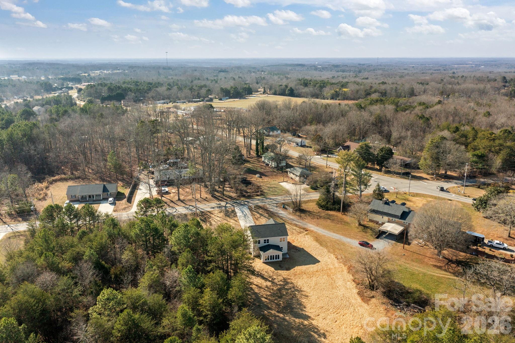 1813 Shuford Road Lincolnton, NC 28092 - Photo 43 of 47 an aerial view of residential house with parking space