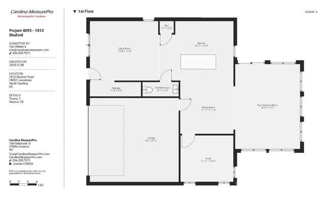 $499,000 | 1813 Shuford Road, Lincolnton, NC 28092