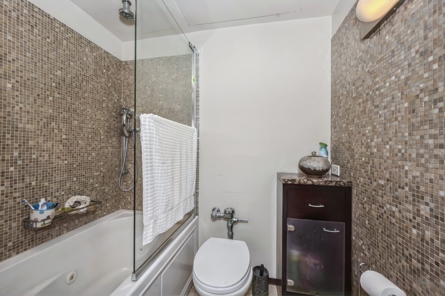 1300 North Astor Street, Unit 6B Chicago, IL 60610 - Photo 10 of 10 a bathroom with a toilet and a shower