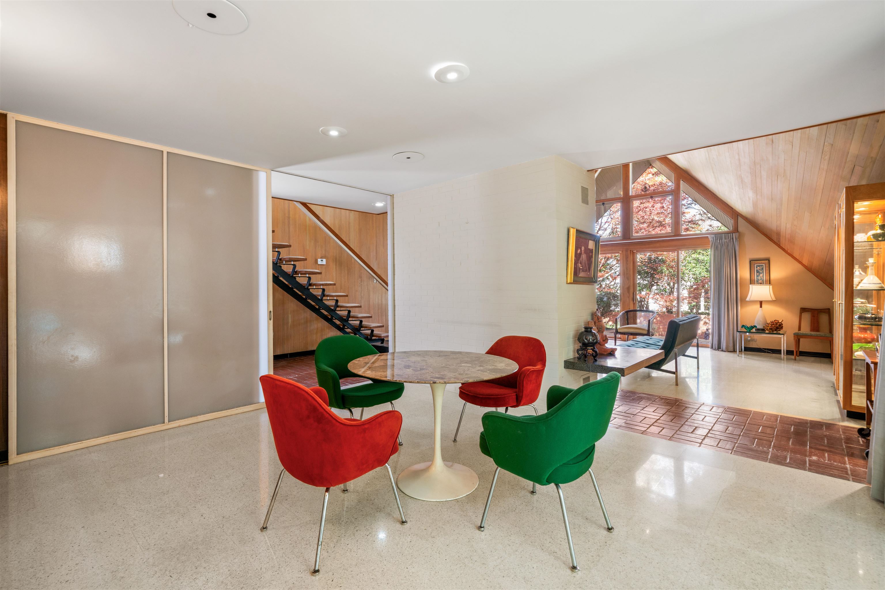 150 Waring Road Memphis, TN 38117 - Photo 11 of 40 Frosted glass partition can be closed for quiet dinners