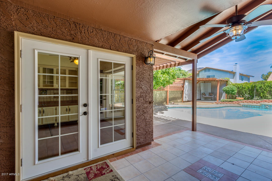 1834 East Redfield Road Phoenix, AZ 85022 - Photo 33 of 51 French Doors to Backyard