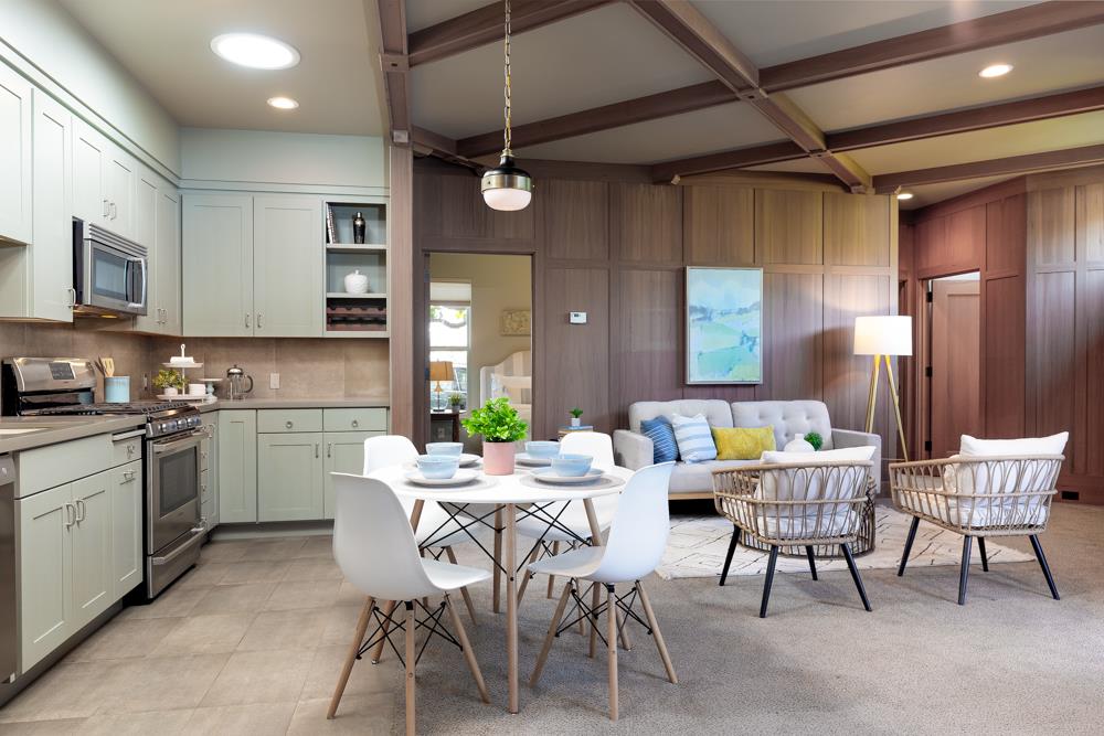 209 Fanmar Way Capitola, CA 95010 - Photo 6 of 31 a view of a dining room with furniture and wooden floor