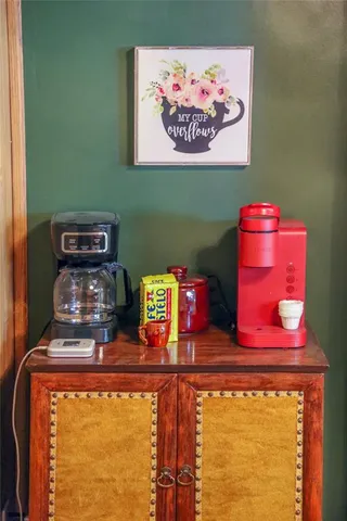a bedroom with bed and window