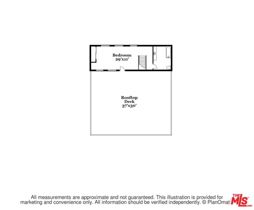1643 Buckingham Road Los Angeles, CA 90019 - Photo 26 of 26 a picture of a room with a white wall and a refrigerator