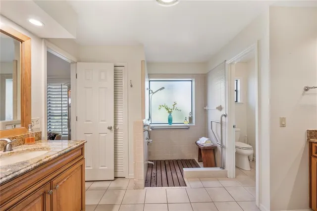 a view of lake and ocean