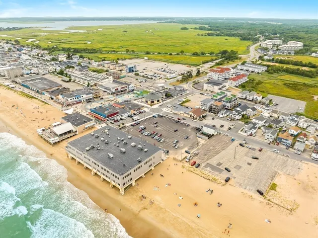 a view of an ocean beach