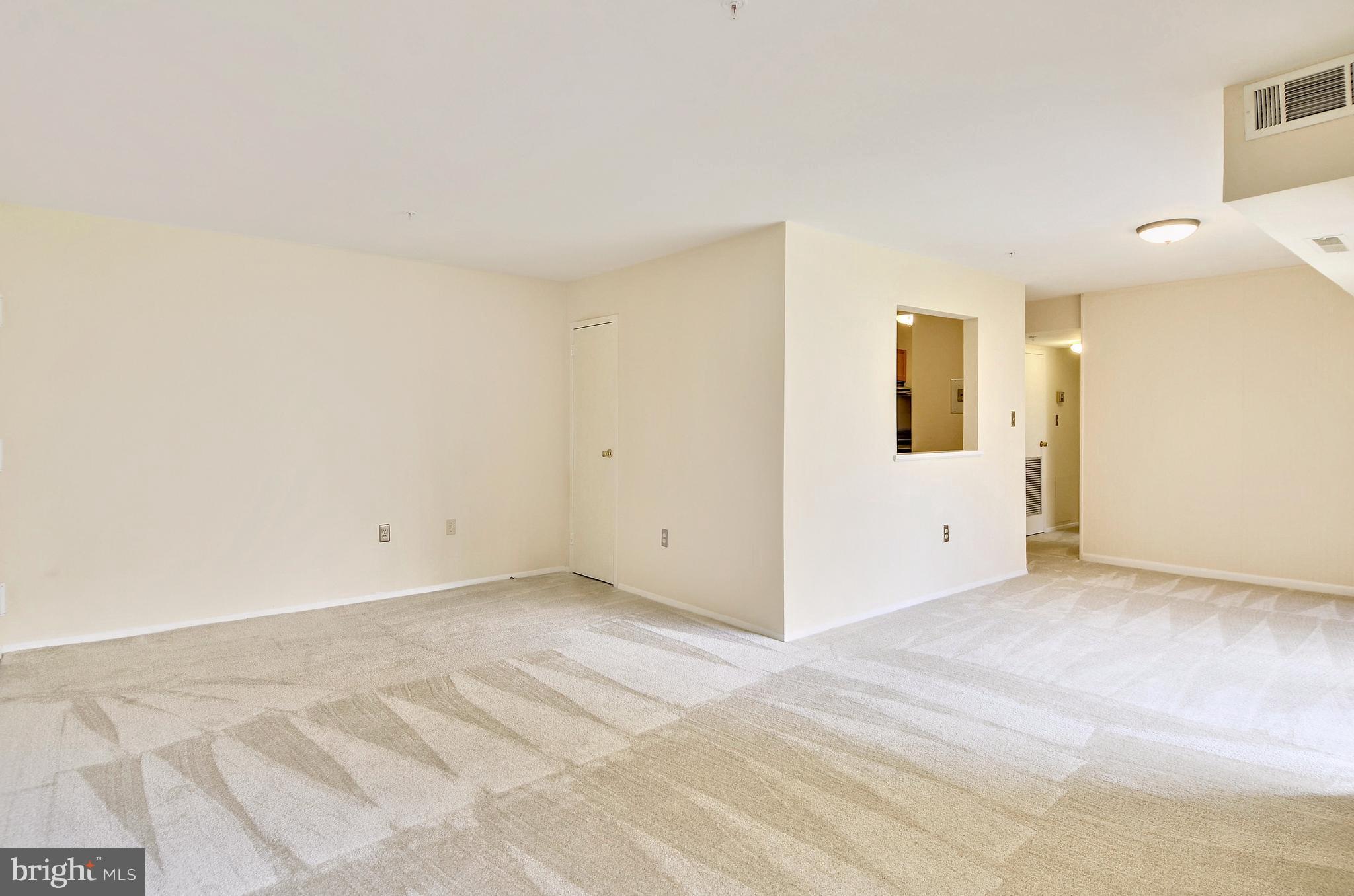 Living Room/Dining Room with Pass Thru to Kitchen