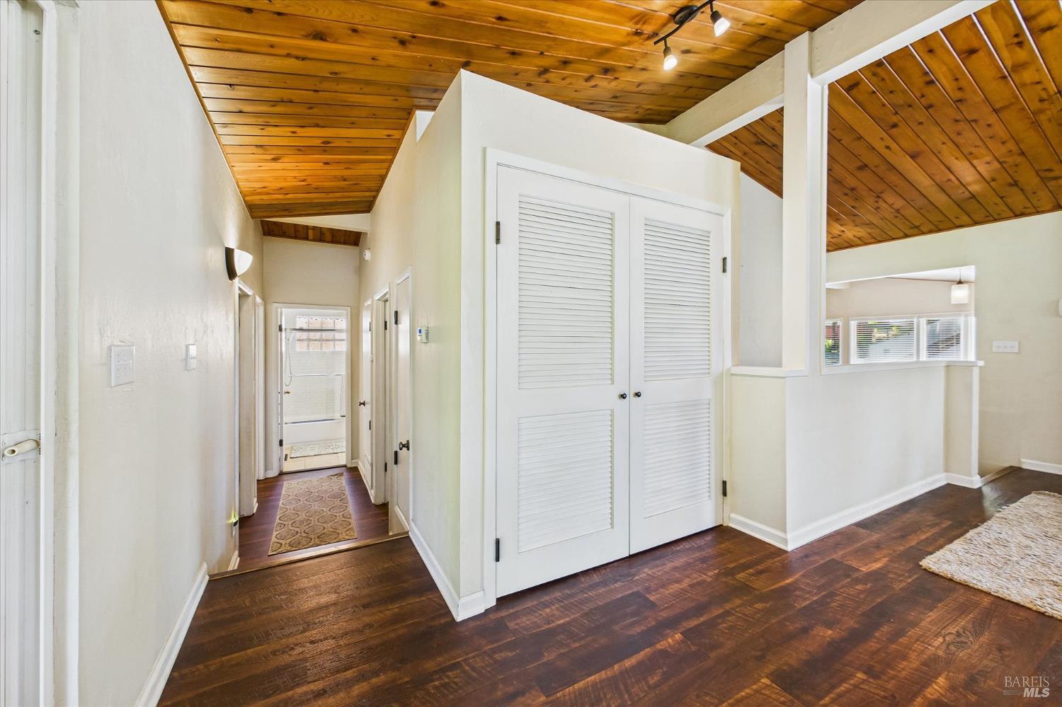 2305 Harris Street Eureka, CA 95503 - Photo 16 of 31 a view of a hallway with wooden floor and entryway