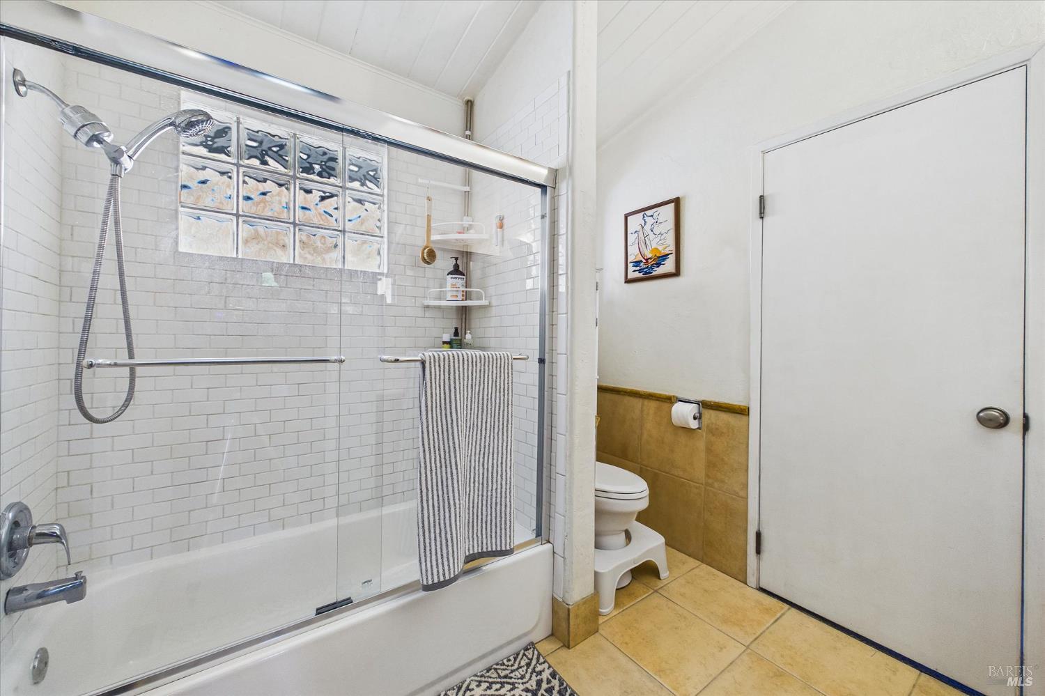 2305 Harris Street Eureka, CA 95503 - Photo 20 of 31 a bathroom with a shower and toilet