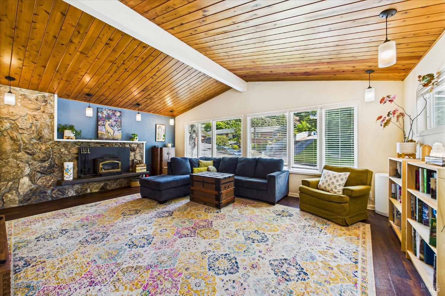 2305 Harris Street Eureka, CA 95503 - Photo 4 of 31 a living room with furniture and a fireplace