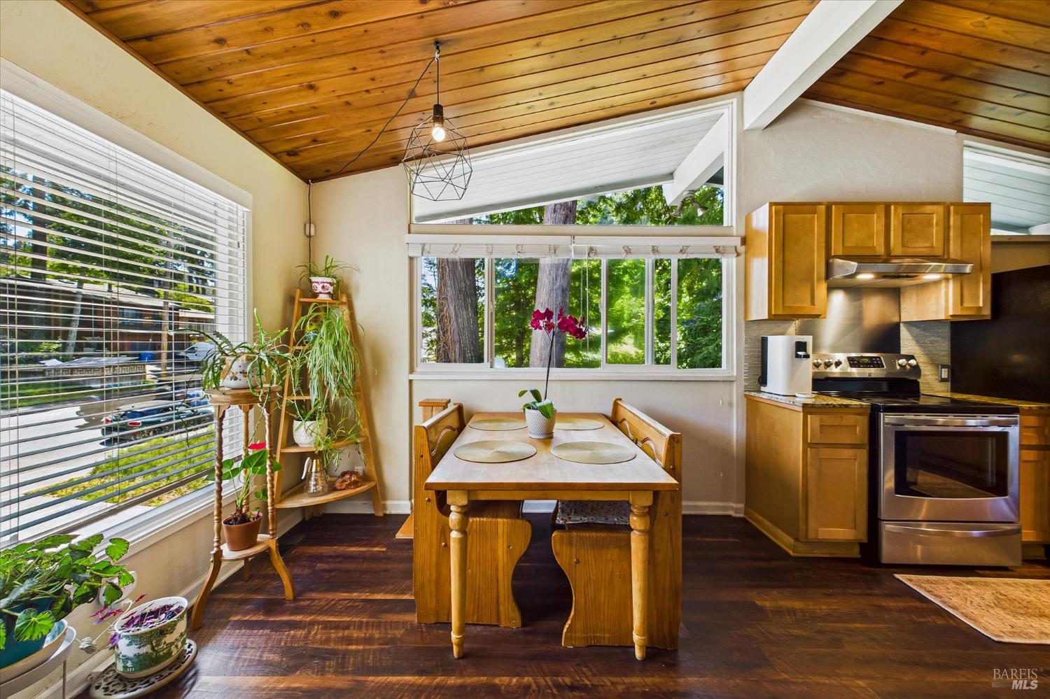 2305 Harris Street Eureka, CA 95503 - Photo 10 of 31 a view of a dining room with furniture window and wooden floor