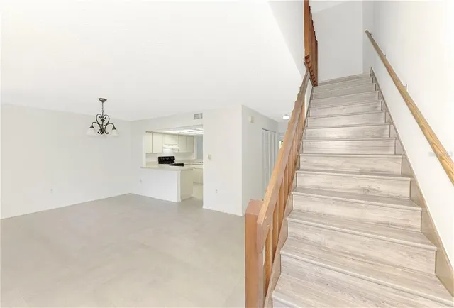 a view of an front door