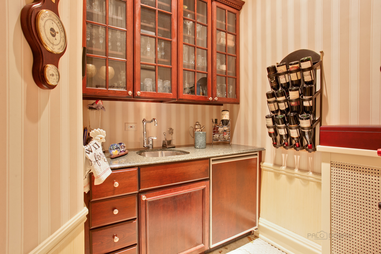 644 East Deerpath Road Lake Forest, IL 60045 - Photo 18 of 48 a kitchen with a sink and a window