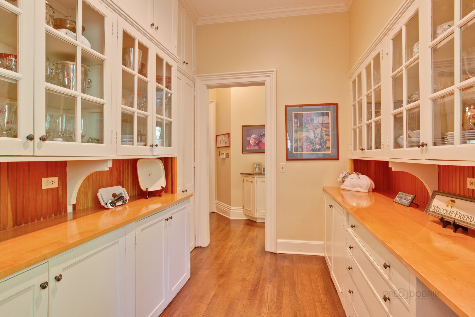 644 East Deerpath Road Lake Forest, IL 60045 - Photo 19 of 48 a view of a kitchen cabinets a stove and wooden floor