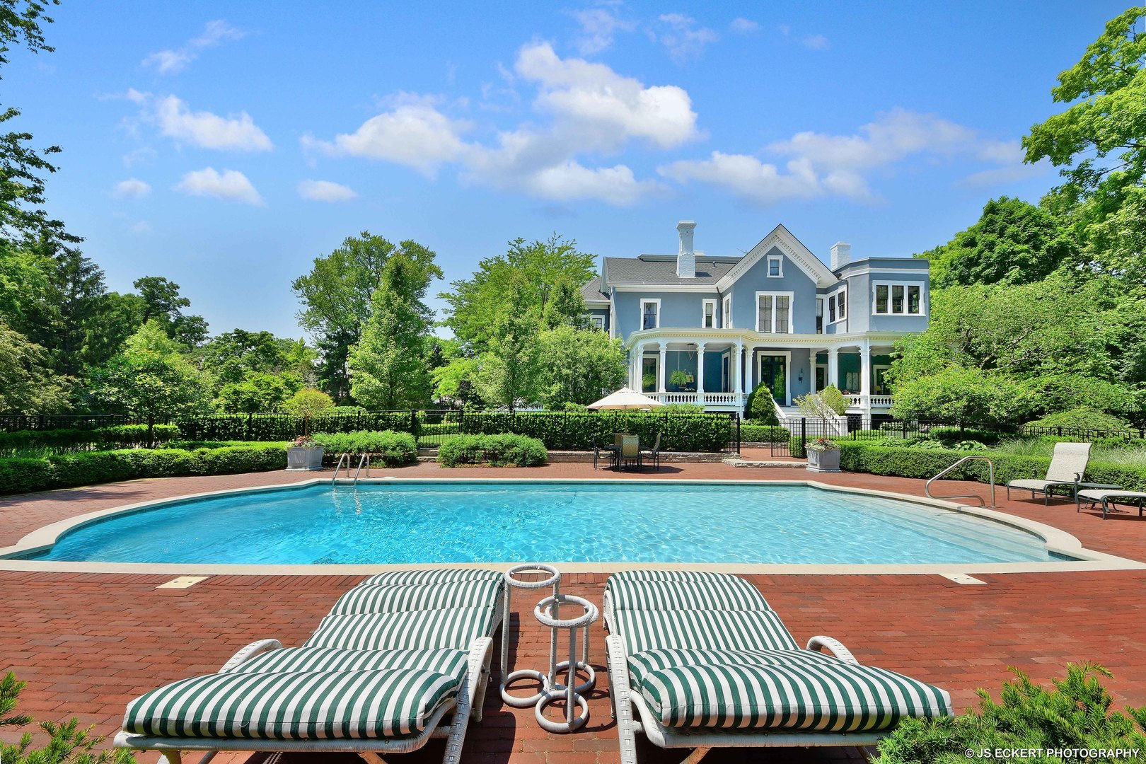 644 East Deerpath Road Lake Forest, IL 60045 - Photo 44 of 48 a view of a patio with swimming pool and deck