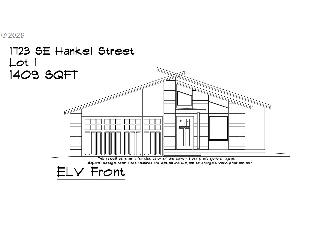 1723 Southeast Hankel Street Dallas, OR 97338 - Photo 3 of 5 a view of a black and white floor