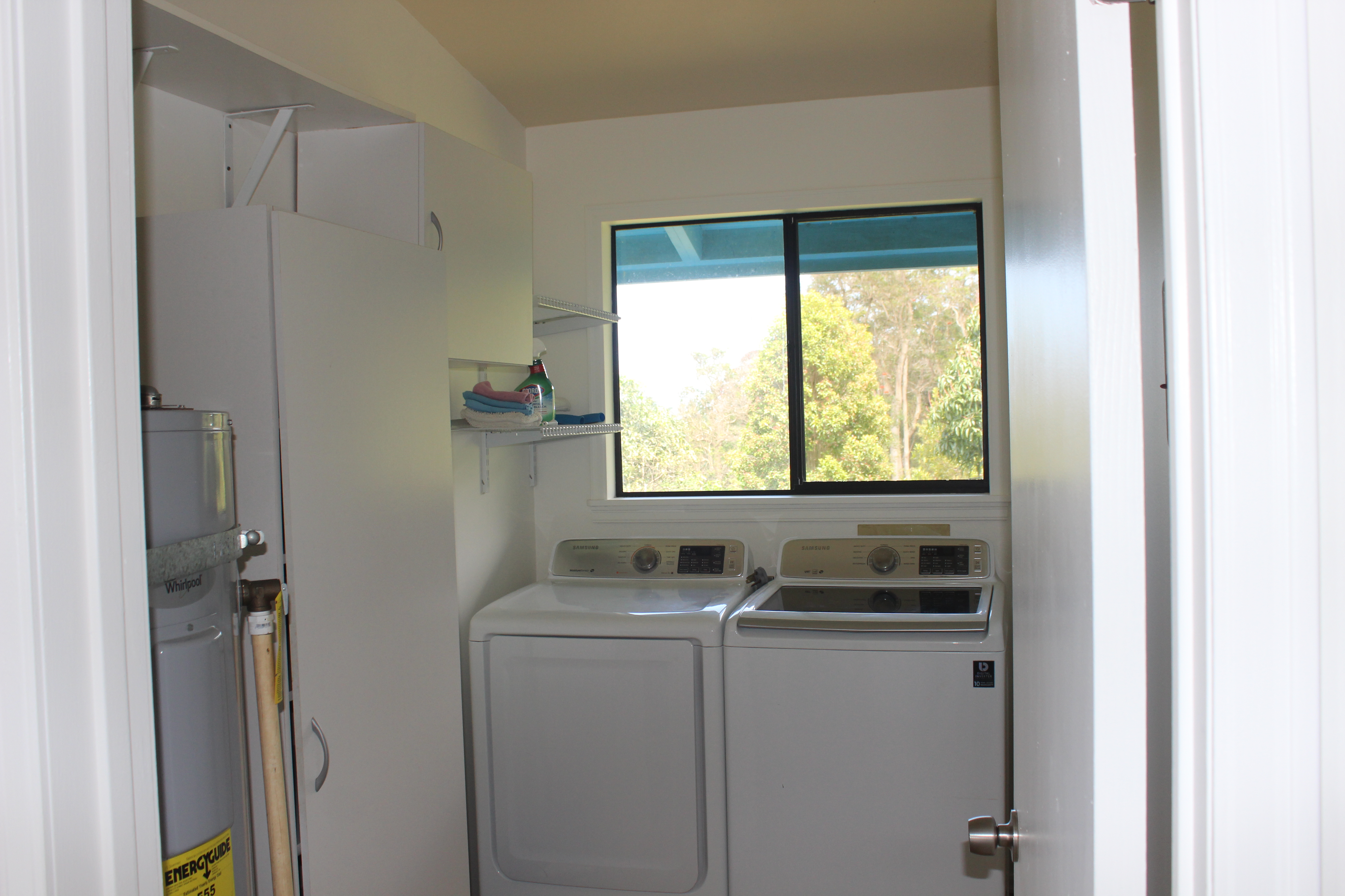83-5477 Hawaiʻi Belt Road Captain Cook, HI 96704 - Photo 24 of 30 a view of storage and utility room with a window