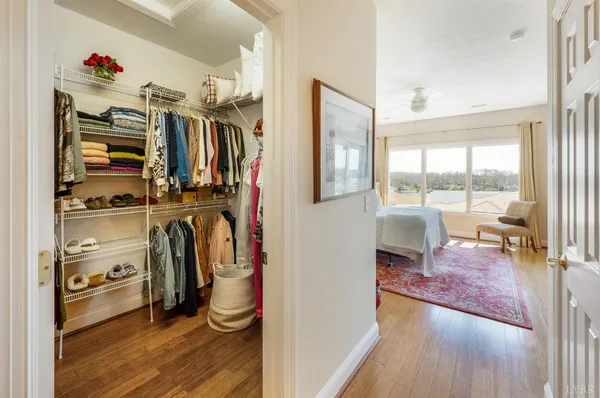 a bathroom with a sink double vanity and a mirror