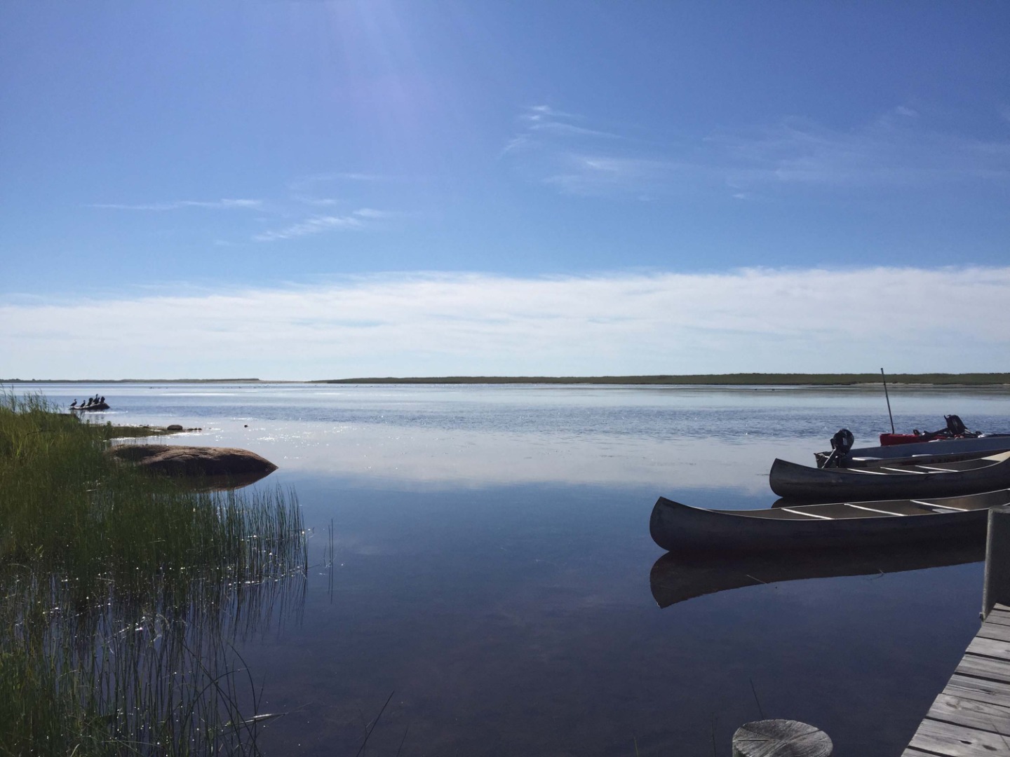8 Snail Road Chilmark, MA 02535 - Photo 48 of 53 Access to dock on Chilmark Pond