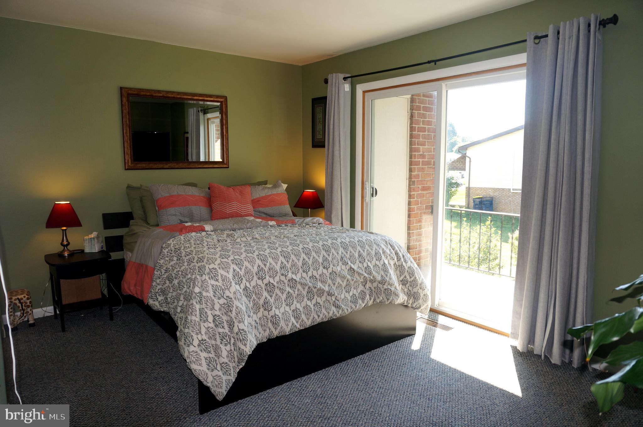 530 Mountain View Road Middletown, PA 17057 - Photo 20 of 39 Master Bedroom with Rear Balcony