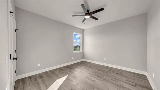 wooden floor in an empty room