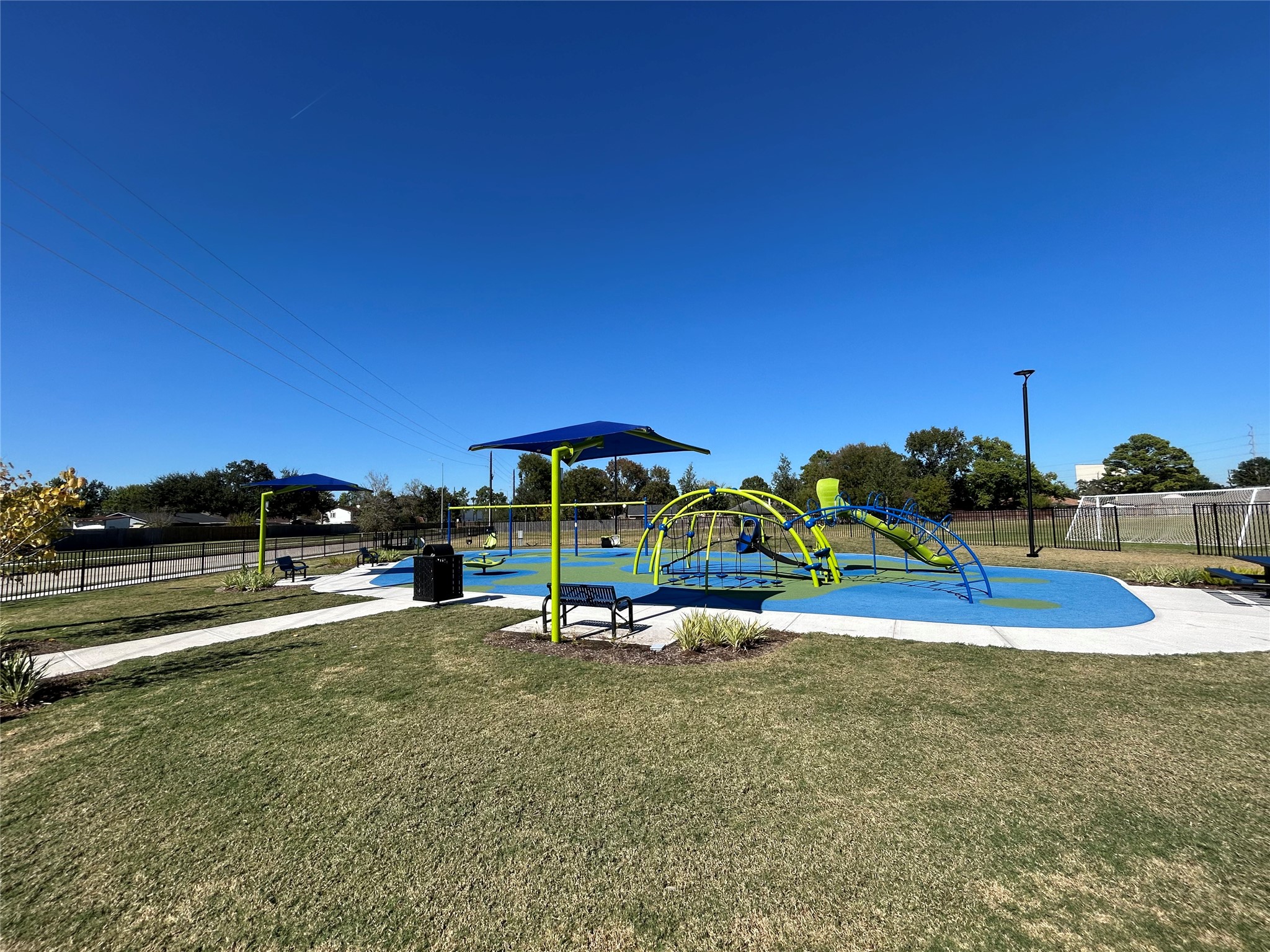 8523 Riverside Walk Lane Houston, TX 77064 - Photo 24 of 24 Community playground, walking trail, and soccer field