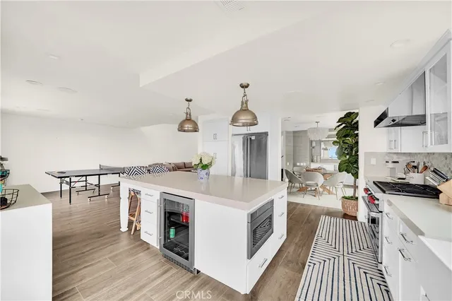 a very nice looking room with a large window