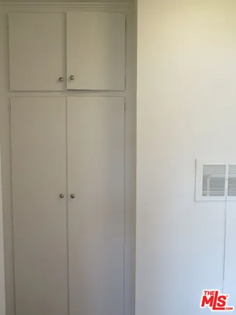 a close view of closet