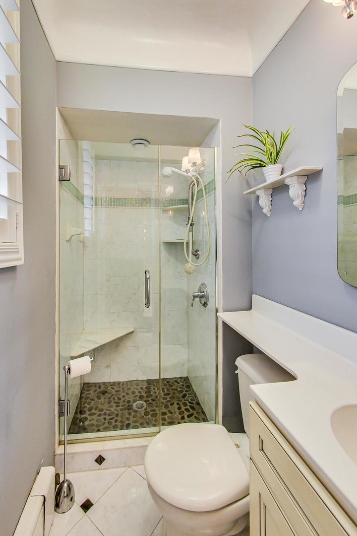 280 Nuttall Road Riverside, IL 60546 - Photo 14 of 52 a bathroom with a sink a toilet and shower