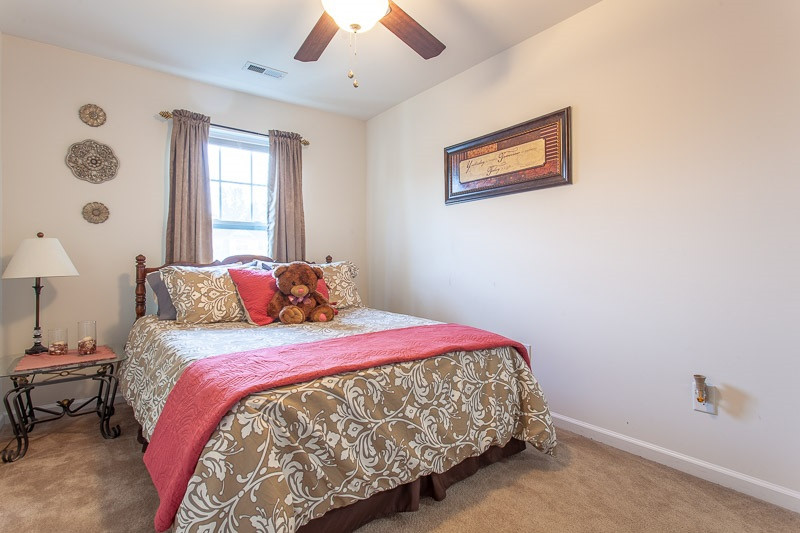 351 Gilman Lane, Unit 102 Raleigh, NC 27610 - Photo 10 of 18 This elegantly, charming room is 1 of 2 bedrooms on this floor. 1 of 2 Second Floor Bedrooms