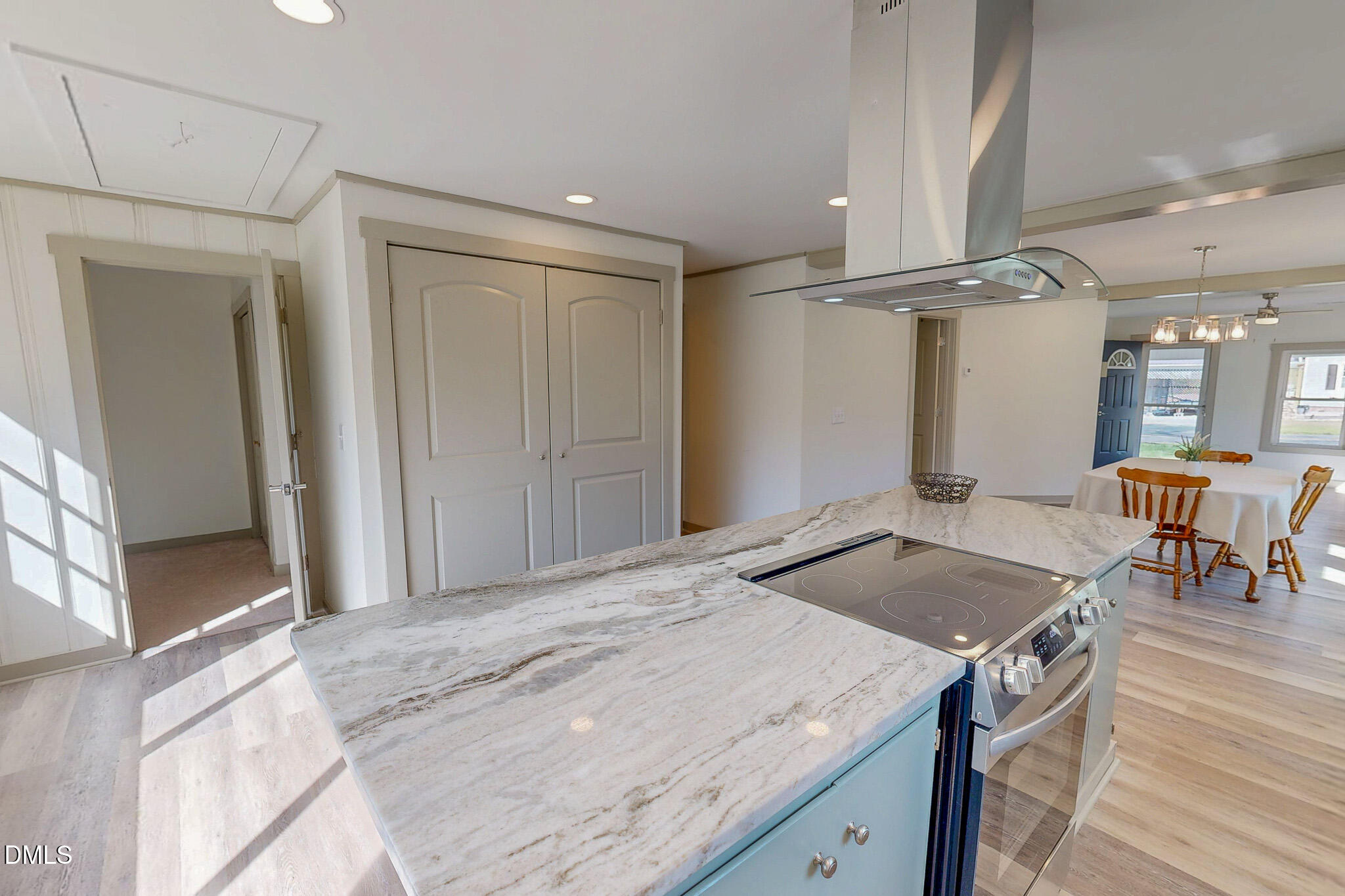 474 Providence Road Roxboro, NC 27573 - Photo 24 of 30 a open kitchen with a table and chairs