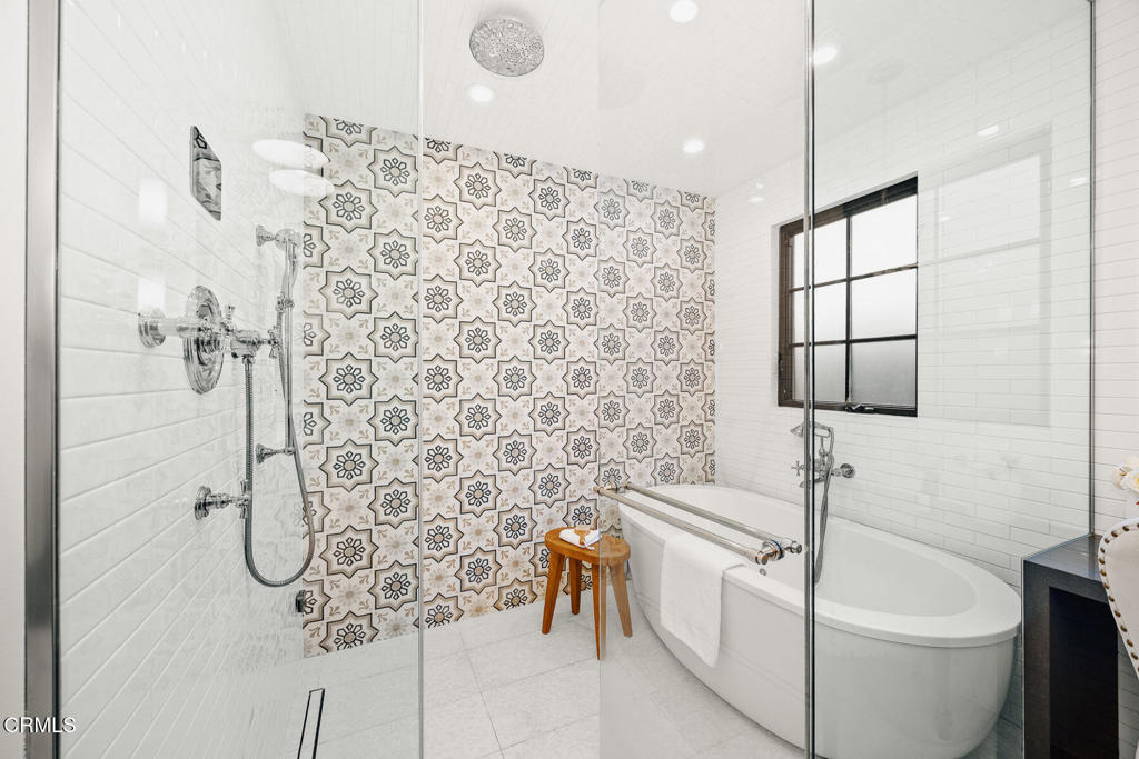 1245 East Howard Street Pasadena, CA 91104 - Photo 41 of 69 a bathroom with a toilet sink and shower