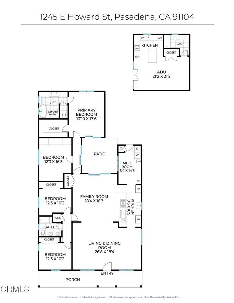 1245 East Howard Street Pasadena, CA 91104 - Photo 69 of 69 1245H - Floor Plan Photo