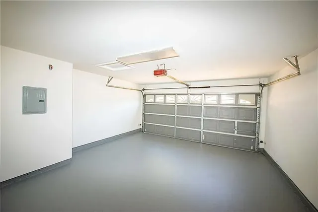 a view of a room with rack on the wall