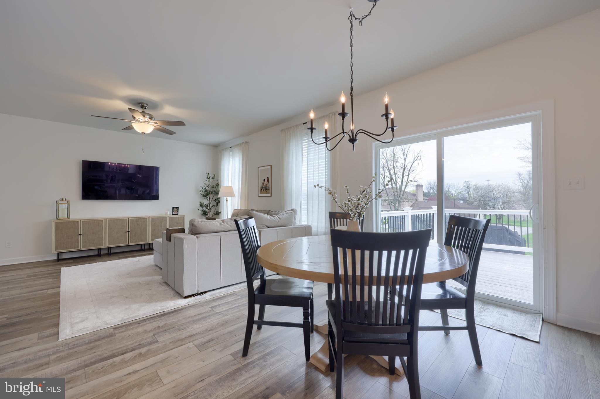 768 Weldon Drive York, PA 17404 - Photo 6 of 36 a view of a dining room with furniture window and wooden floor
