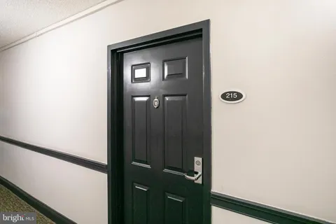 a view of front door