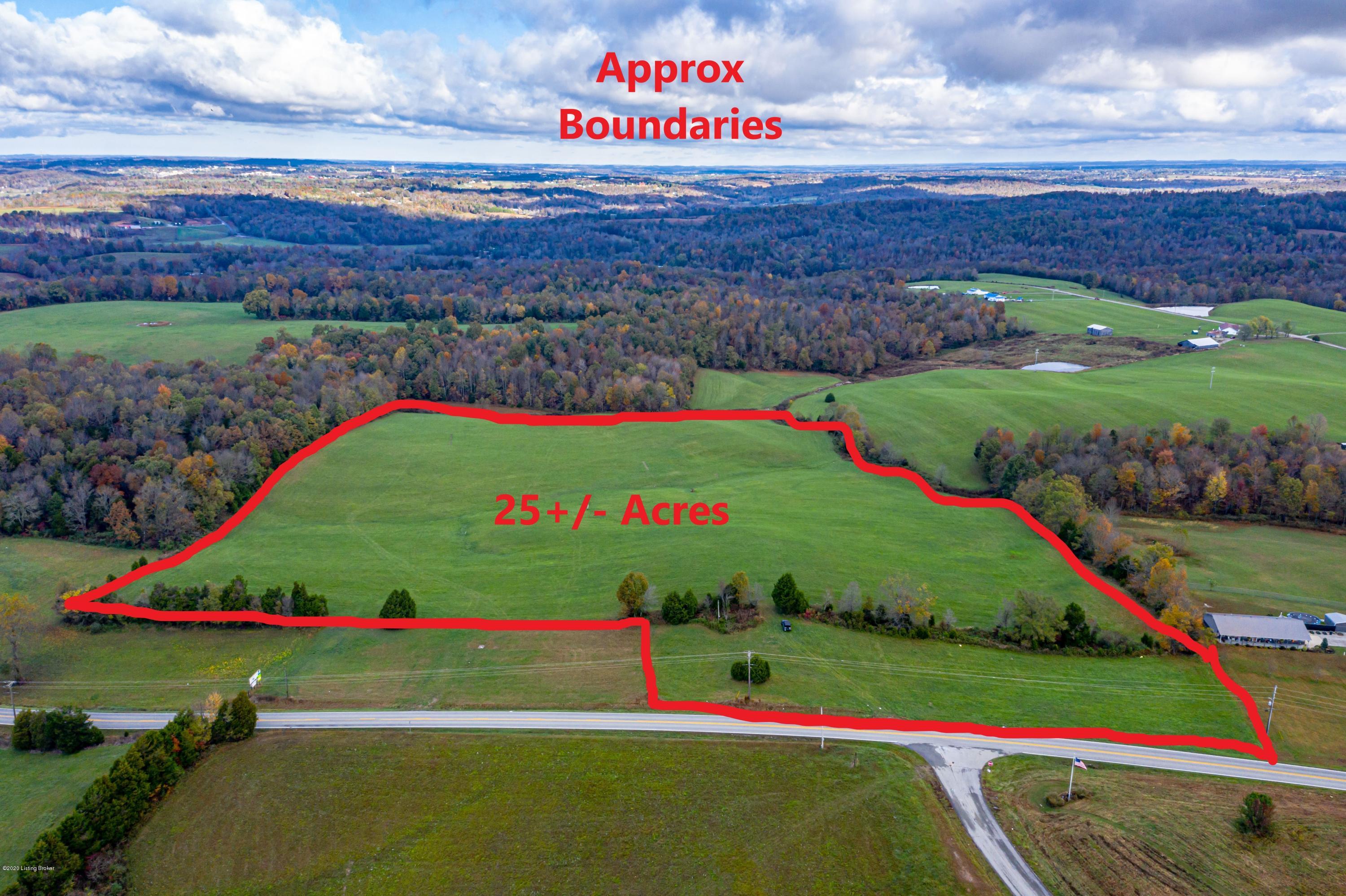 0 Anneta Road Leitchfield, KY 42754 - Photo 4 of 9 Aerial with acreage