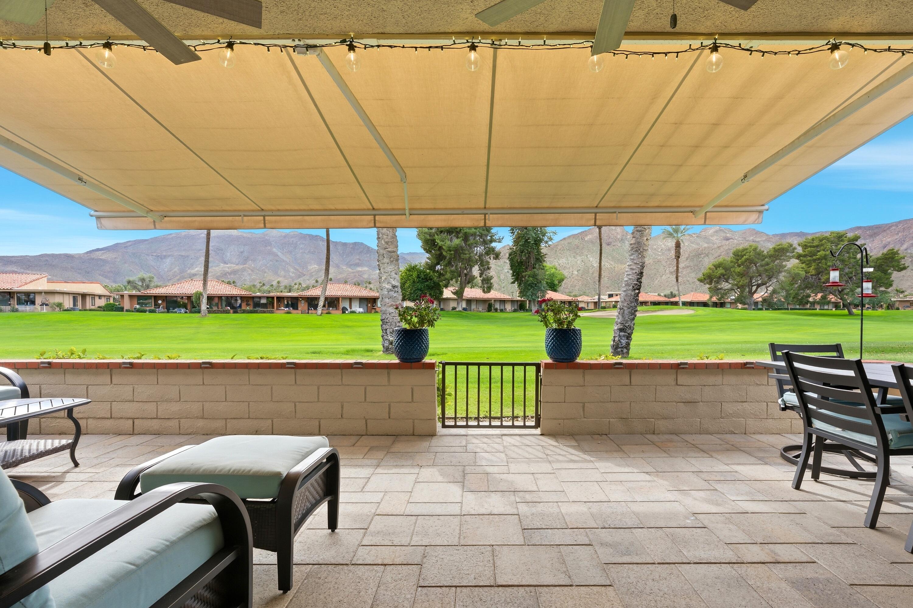 24 Palma Drive Rancho Mirage, CA 92270 - Photo 34 of 40 a view of yard with patio and outdoor seating