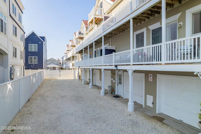 a view of a building with a street