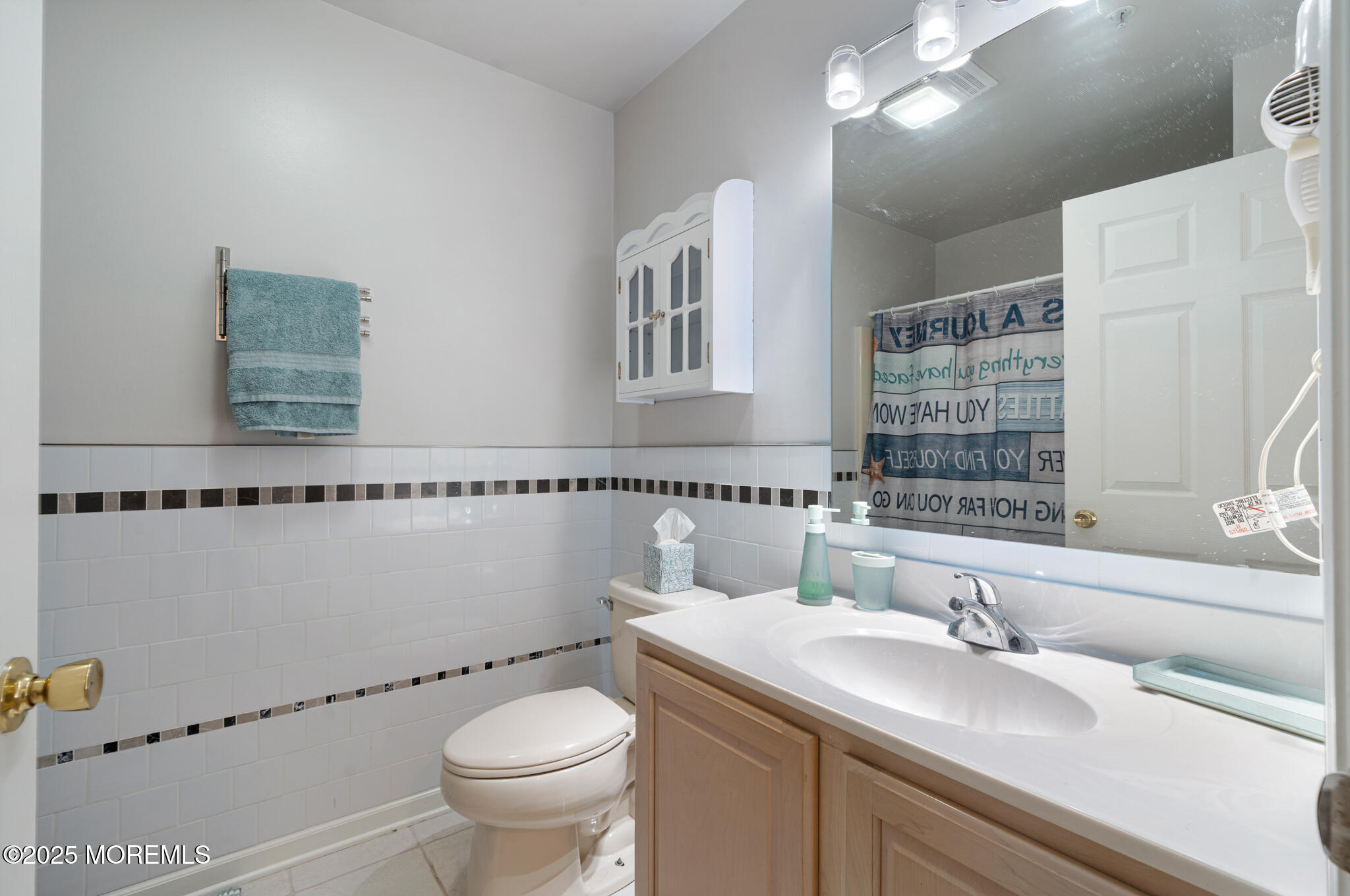 33 Sumner Avenue, Unit 5B RENTAL Seaside Heights, NJ 08751 - Photo 19 of 37 a bathroom with a sink and a toilet